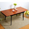 170cm Length Extendable Mahogany Convertible Dining Table 75cm Height